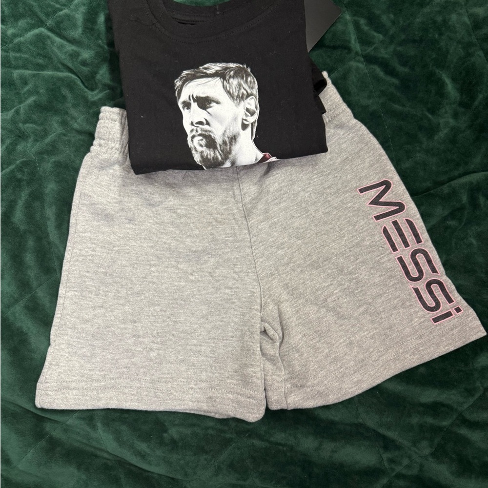Messi Kids’ Graphic T-shirt and Woven shorts set - Picture 4 of 7